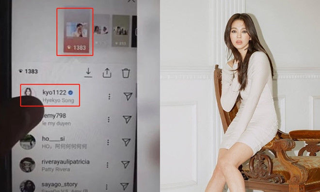 Song Hye Kyo bị phát hiện xem hình của Song Joong Ki
