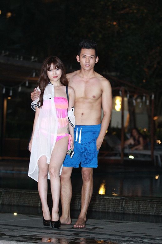 Trước Huỳnh Phương, Sĩ Thanh đã yêu nồng cháy hai mỹ nam 6 múi Vbiz
