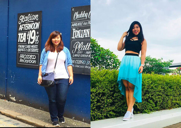 Cô gái giảm 21kg trong 1 năm nhờ kết hợp vừa xem phim vừa tập gym