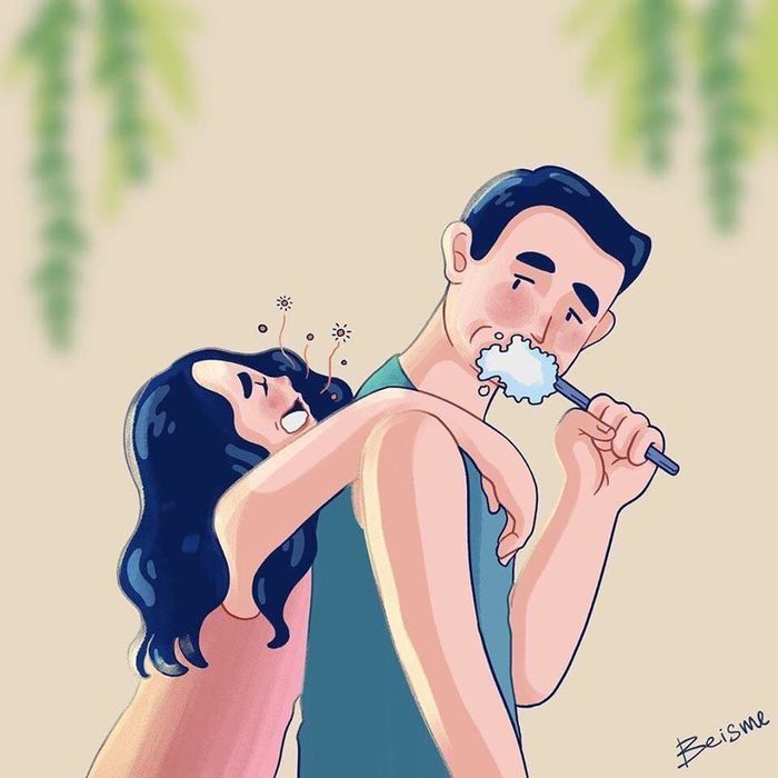 Mình yêu nhau bình yên thôi là đủ, giông bão đã ở sau cánh cửa