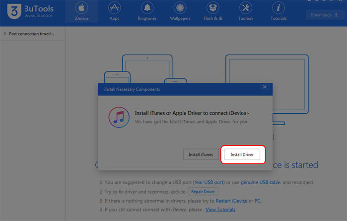 Sử dụng phần mềm 3uTools giúp kiểm tra được pin iPhone thật hay giả