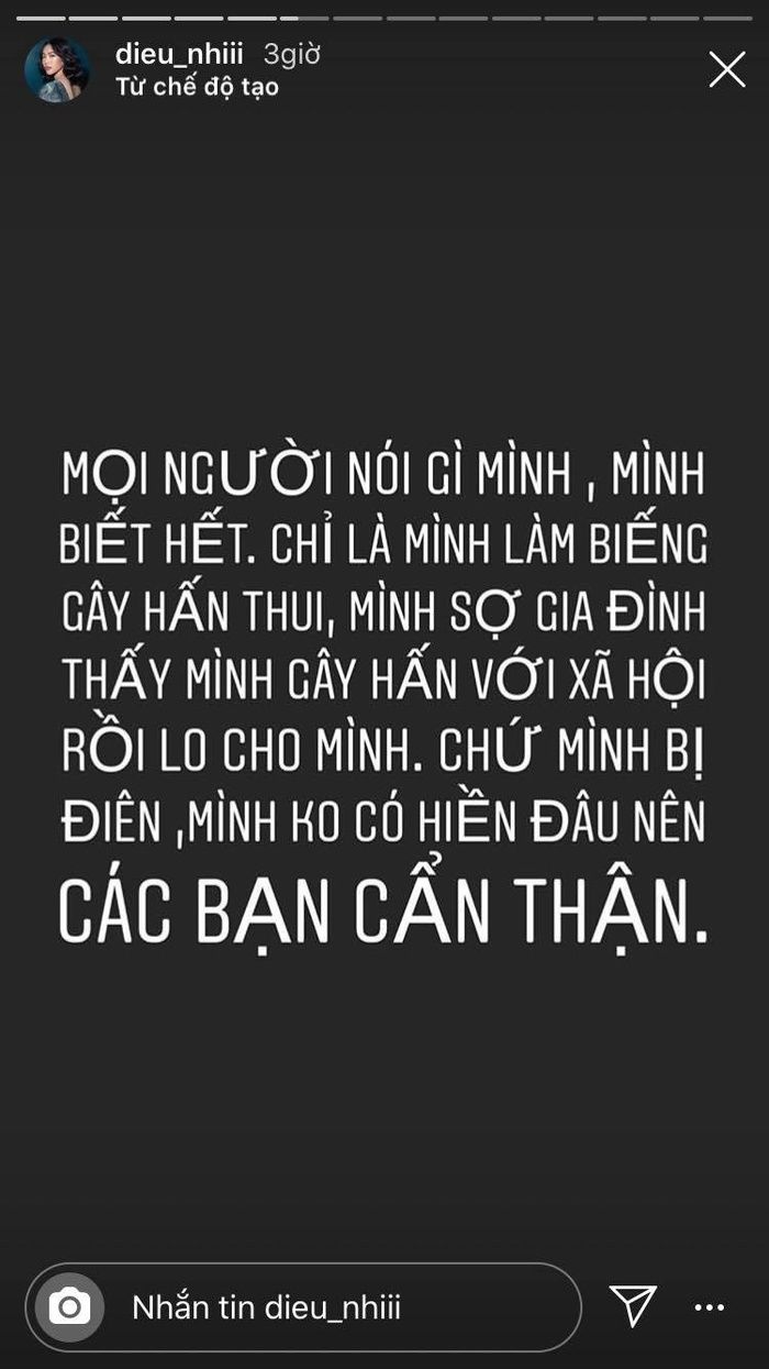 Bị antifan nói bám gót Ngọc Trinh, Diệu Nhi đáp trả gay gắt