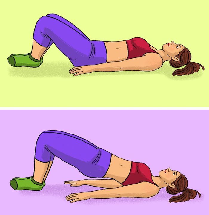 Chân thon, mông nở nhờ siêng đẩy hông, squat kiểu Bulgaria