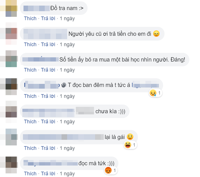 Đưa bạn trai tiền nhưng anh ta lại cho bạn gái cũ mượn