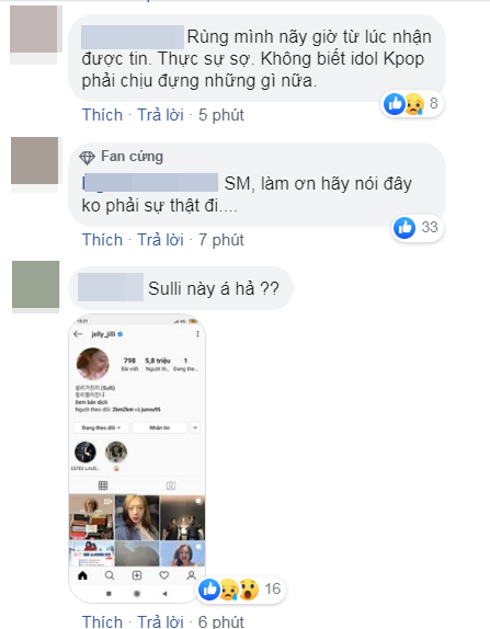 Có tin Sulli qua đời SM chưa xác nhận, CDM: Vẫn còn hy vọng