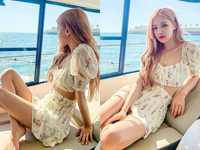 Có vòng 2 con kiến, Rosé chẳng ngại cắt đồ hiệu để khoe eo