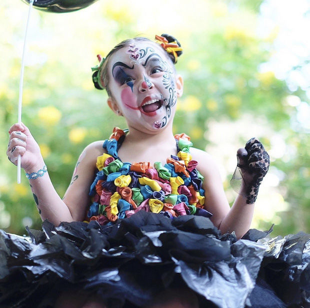 Con gái Marian Rivera “gây bão” khi diện trang phục Halloween sớm