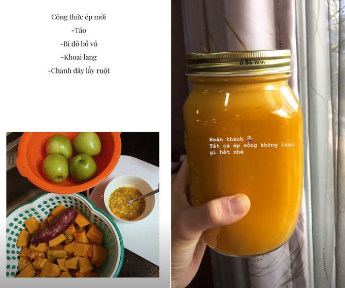 Học Yến Trang giữ dáng bằng sinh tố và bí quyết nhịn ăn gián đoạn