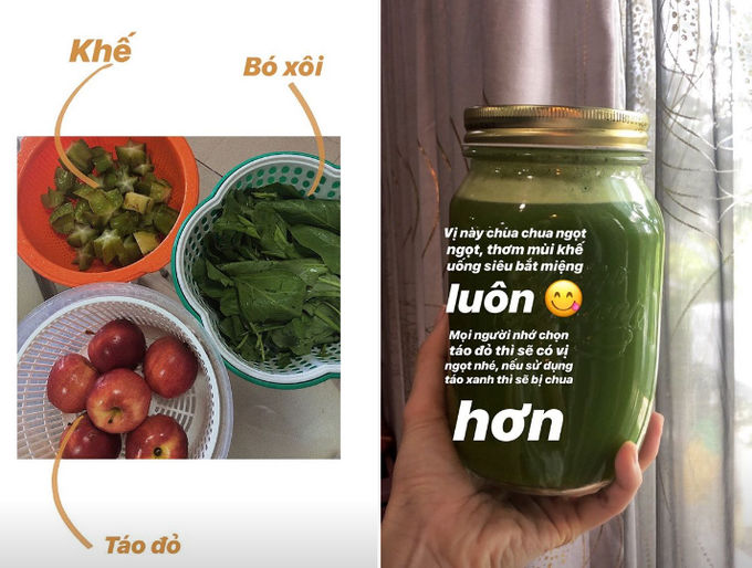 Học Yến Trang giữ dáng bằng sinh tố và bí quyết nhịn ăn gián đoạn