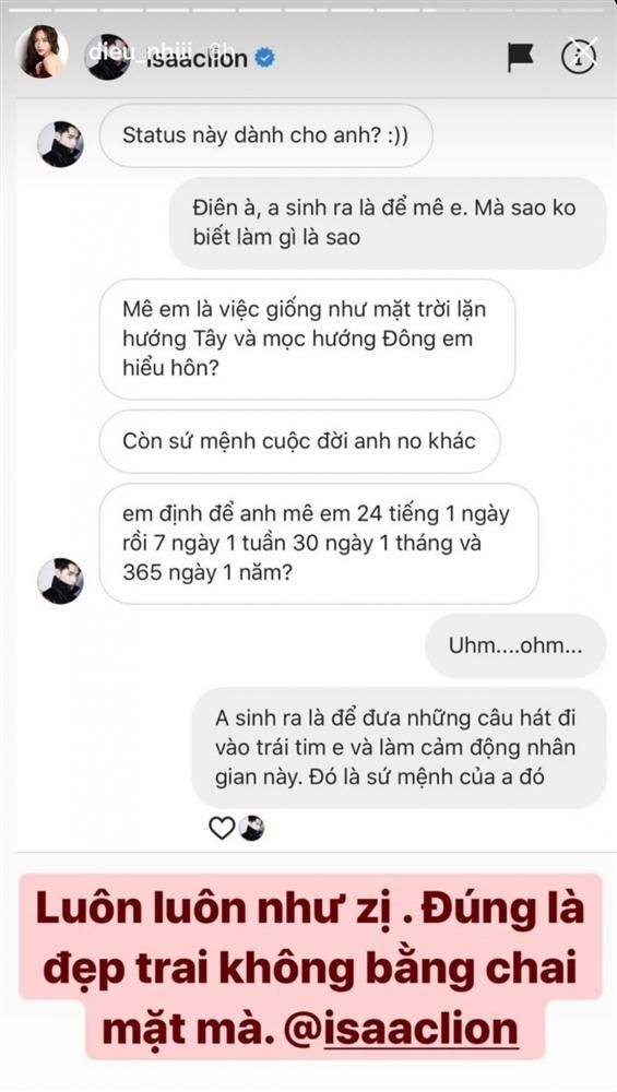 Dân mạng nói Isaac có mọi thứ, có thêm Nhi nữa là hoàn hảo