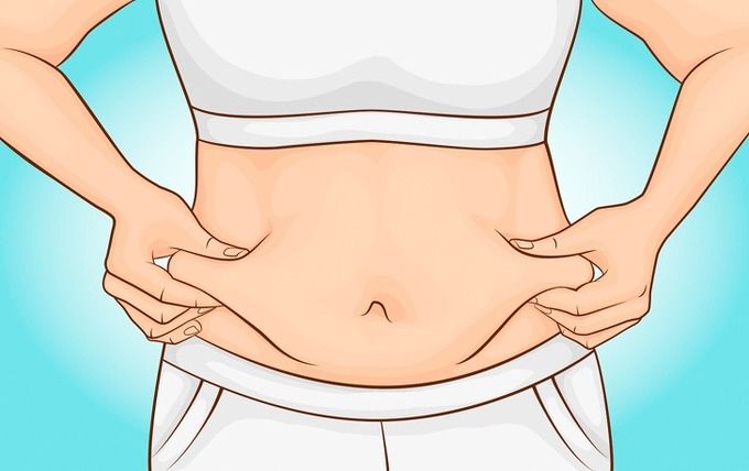 Lười vận động thì cứ massage quanh rốn, ép bụng là mỡ thừa bay biến
