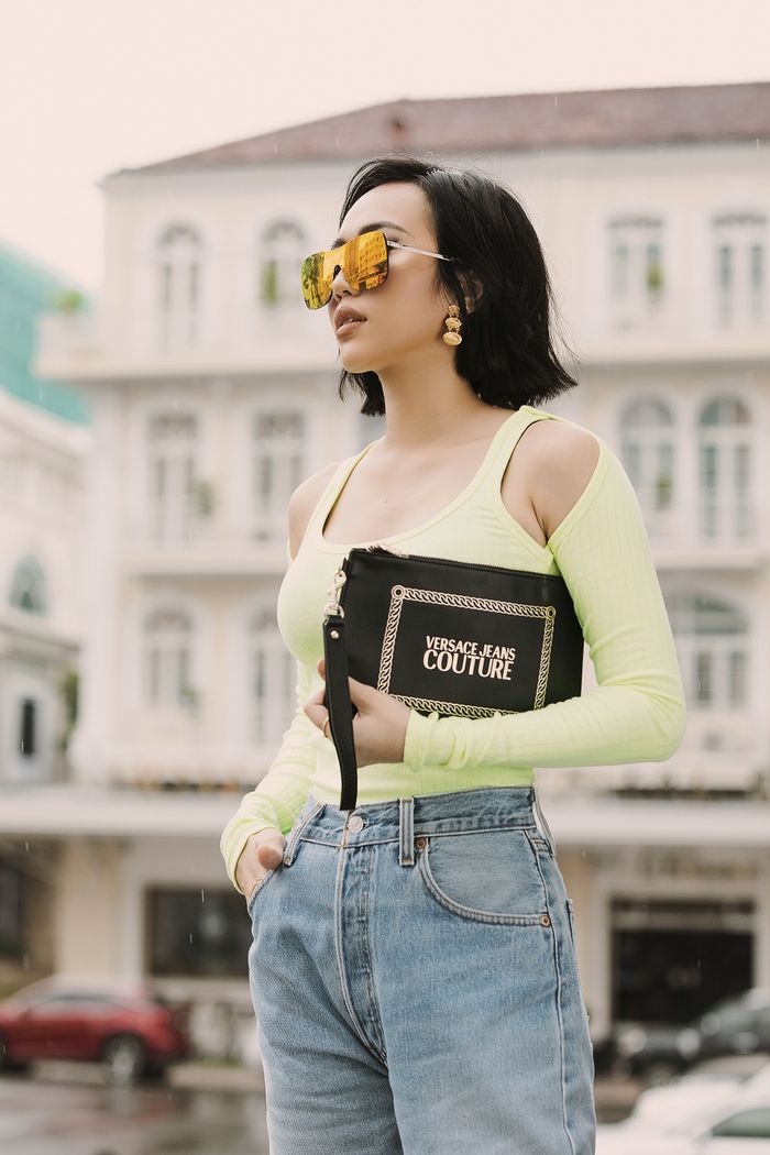 Diệu Nhi diện trang phục gợi cảm, gây chú ý với tóc ngắn cá tính