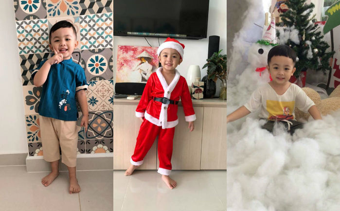 Đọ độ đáng yêu con nhà sao Việt: Con trai Lâm Khánh Chi cực kháu khỉnh
