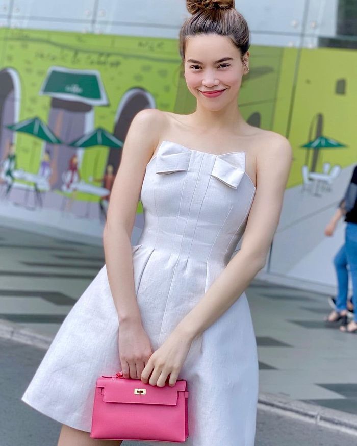 Hà Hồ bị nghi chia tay Kim Lý, Lan Khuê tung bộ ảnh bầu bí tháng thứ 8