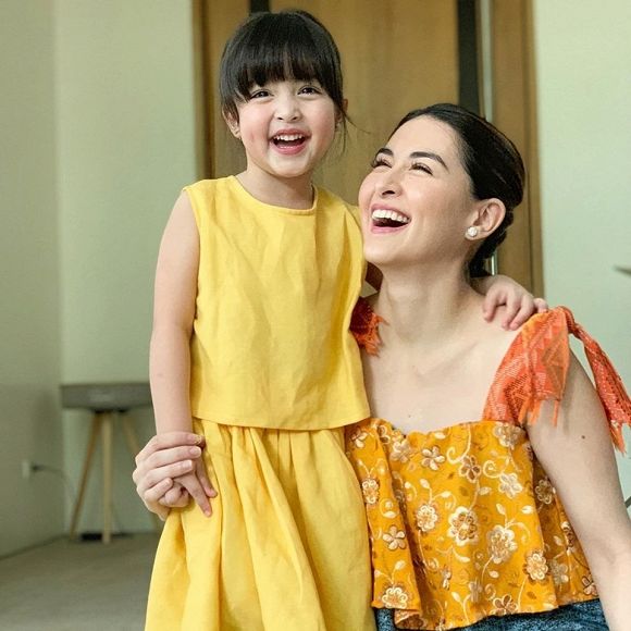 Hình ảnh cực xinh xắn, đáng yêu của con gái Marian Rivera gây sốt
