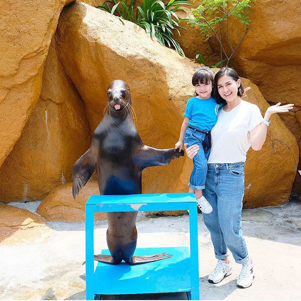 Hình ảnh cực xinh xắn, đáng yêu của con gái Marian Rivera gây sốt