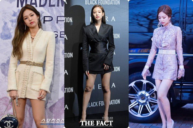Jennie cao hơn 1m6 mà ngỡ 1m7 nhờ mặc đồ ăn gian chiều cao siêu đỉnh