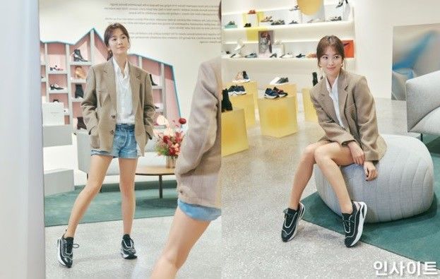 Mặc kệ điều tiếng, Song Hye Kyo vẫn xuất hiện rạng rỡ và năng động