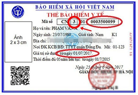 Mách bạn mức hưởng được thể hiện rõ mồn một trên thẻ bảo hiểm y tế