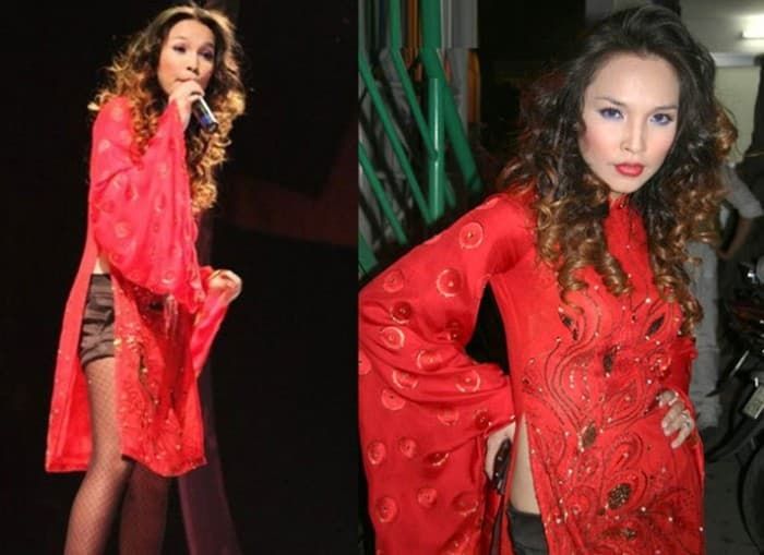 Mai Phương Thúy, Hiền Thục bị khui hình ảnh xấu xí khi mặc áo dài