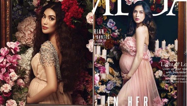 Mẹ bầu Lan Khuê hoá “nữ thần” xinh đẹp chả kém mỹ nhân Marian Rivera