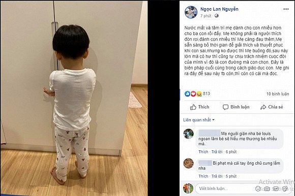 Ngọc Lan: “Nước mắt, tâm trí mẹ dành cho con nhiều hơn cho ba con rồi