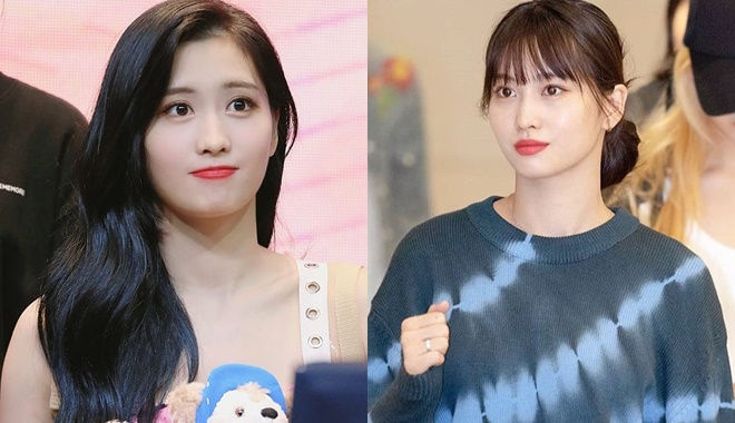 Nhan sắc idol Hàn thay đổi 180 độ khi xõa tóc và buộc tóc
