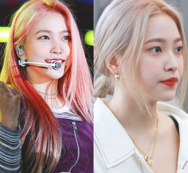 Nhan sắc idol Hàn thay đổi 180 độ khi xõa tóc và buộc tóc