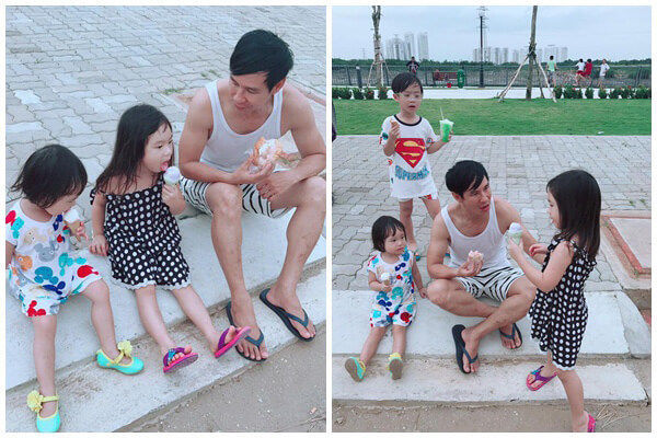 Sao Việt giản dị trong lối sống: MC Quyền Linh mặc đồ chợ, đi xe máy