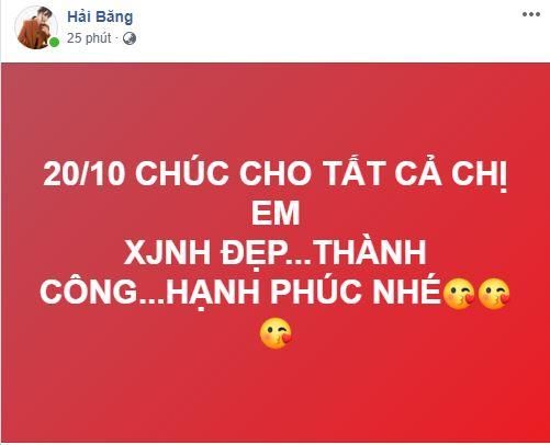 Sao Việt ngày 20/10: Phan Mạnh Quỳnh tặng bạn gái 70 triệu đồng