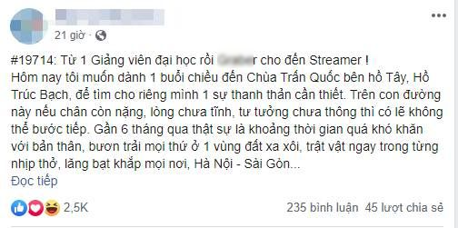 Tâm sự của chàng trai tháo bỏ quân hàm đi chạy xe ôm công nghệ