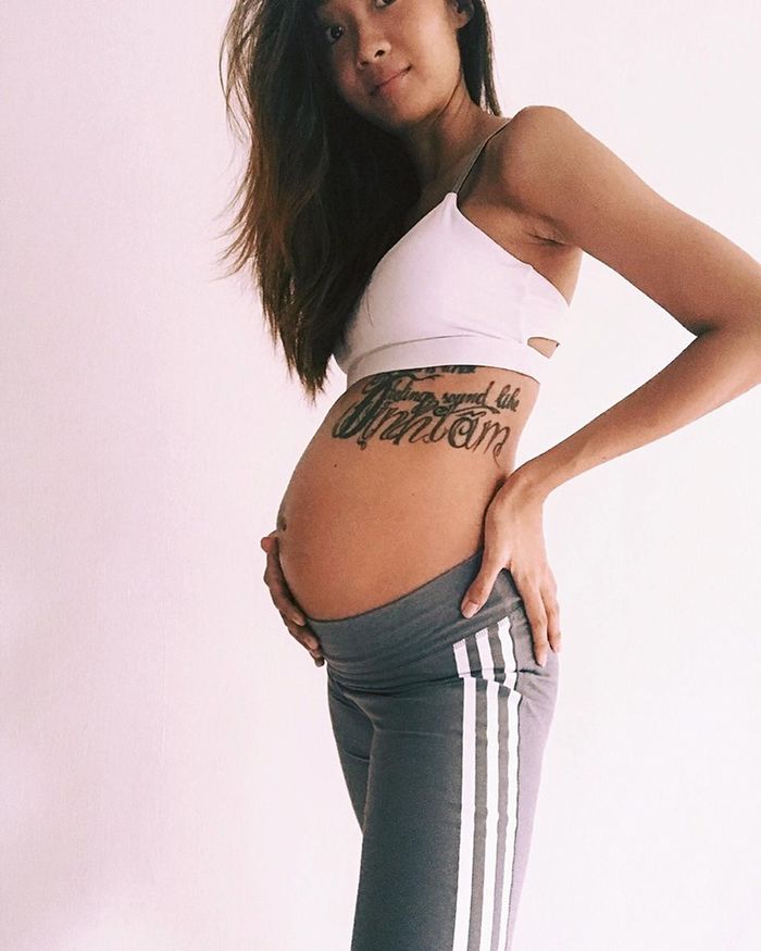 Suboi lần đầu tiên khoe bụng bầu 6 tháng, CĐM đua nhau chúc mừng
