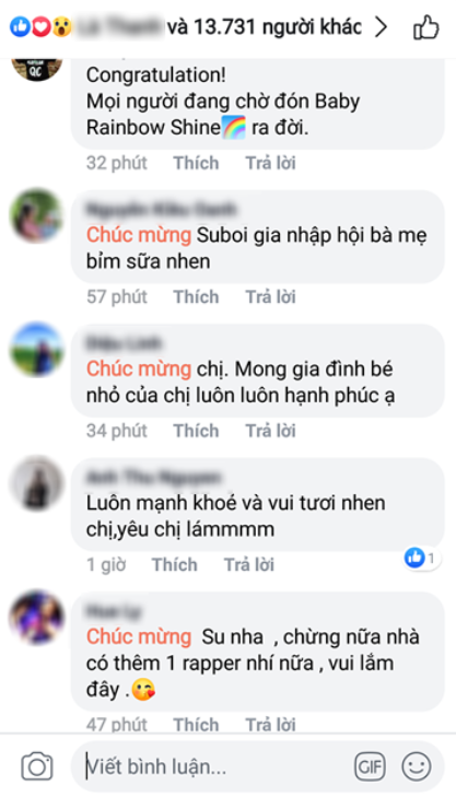 Suboi lần đầu tiên khoe bụng bầu 6 tháng, CĐM đua nhau chúc mừng