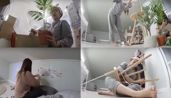 Thiết kế phòng theo lối tối giản kiểu Hàn, vừa gọn gàng lại tiện nghi