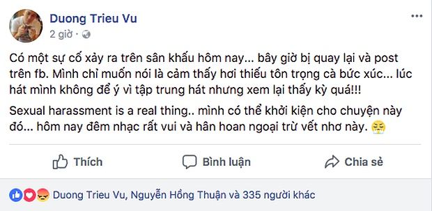 Trước S.T Sơn Thạch nhiều sao Việt cũng đã bị sàm sỡ chỗ nhạy cảm