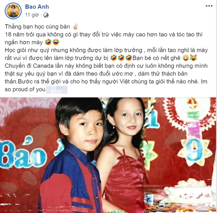 Bảo Anh của 18 năm trước và 18 năm sau: Xinh đẹp từ tấm bé