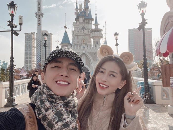 BB Trần mặc hanbok, Hòa Minzy đăng ảnh toàn thân sau tin sinh con