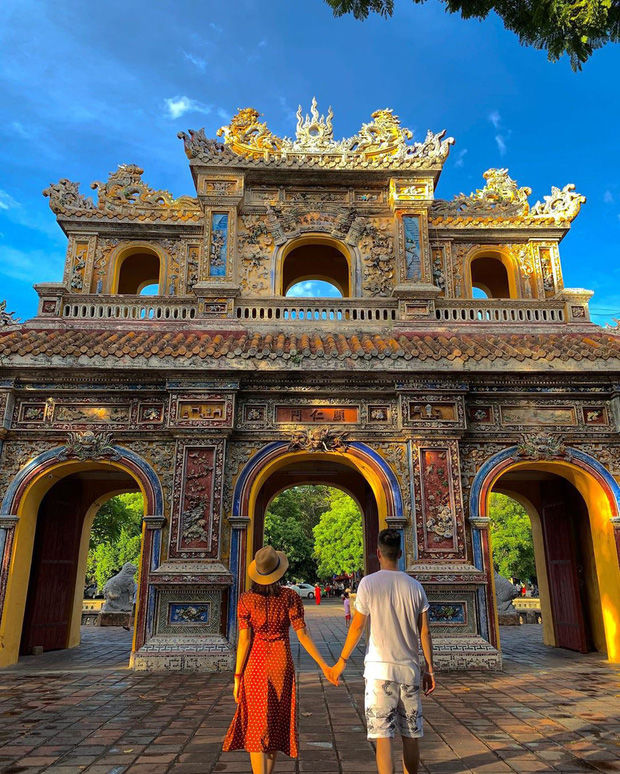 Đại Nội, biển Lăng Cô.... địa điểm check-in đúng chất Huế đẹp mê hồn