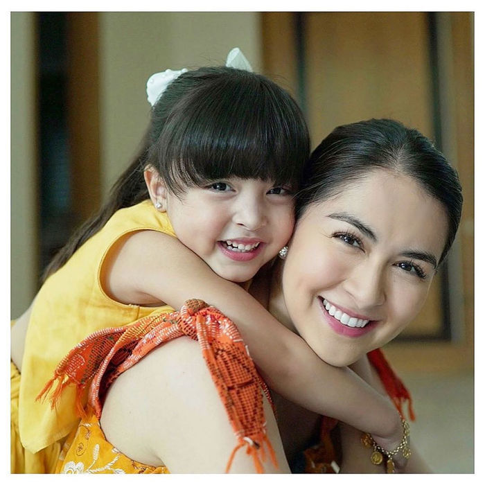 Con gái Marian Rivera cực đáng yêu trong tiệc sinh nhật sớm tại trường