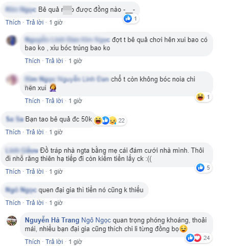 Bê tráp 10 triệu đã là gì, người ta còn được lì xì hẳn lá cây đây này