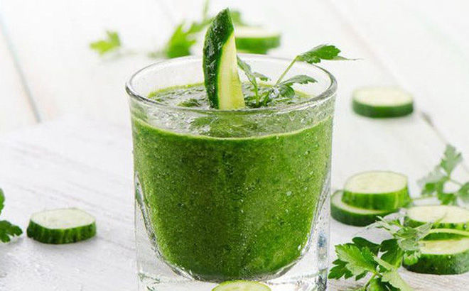 Giảm mỡ thừa bằng cách uống nước dưa chuột, nước bưởi trước khi ngủ