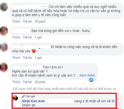 Giữa ồn ào với chồng cũ, Nhật Kim Anh khiến fan lo lắng khi ho ra máu