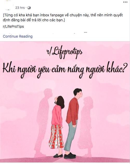 Khi người yêu cảm nắng đứa khác, CĐM: Chấp nhận thôi cuộc sống mà