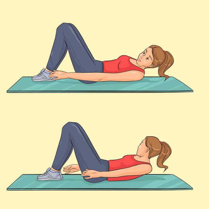 4 bài tập giúp vòng eo thon gọn: gập bụng, plank... hiệu quả miễn bàn