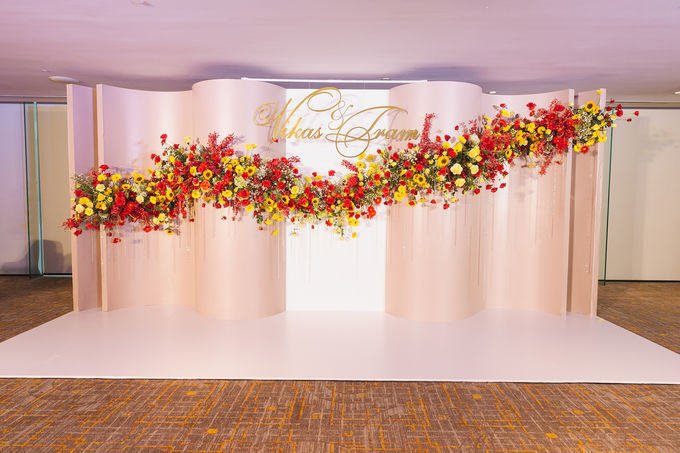 Không gian tiệc cưới đẹp như mơ của dàn sao Vbiz 2019