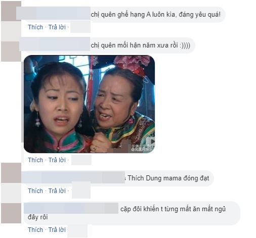 Lâm Tâm Như bật dậy khỏi ghế sao hạng A để chào Dung Ma Ma 