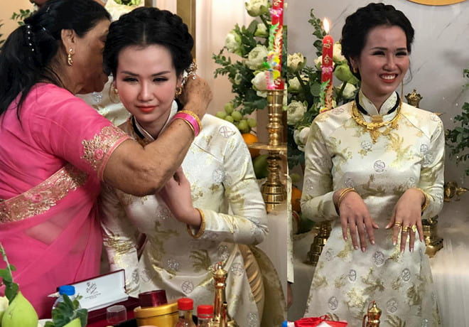 “Loá mắt” với sính lễ ngập vàng của mỹ nhân Việt trong ngày trọng đại
