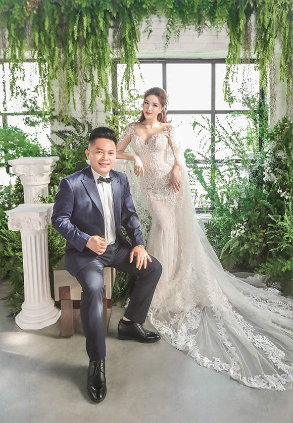 Loạt ảnh hiếm hoi trong lễ vu quy của công chúa bong bóng Bảo Thy