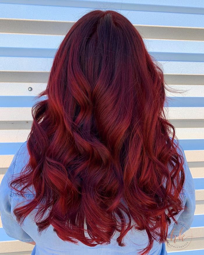 Những màu tóc nâu đỏ hợp với mỗi dịp thu về