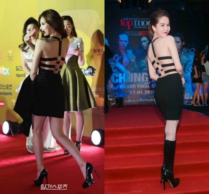 Ngọc Trinh khi đụng hàng với Jennie: Nhan sắc bất phân thắng bại